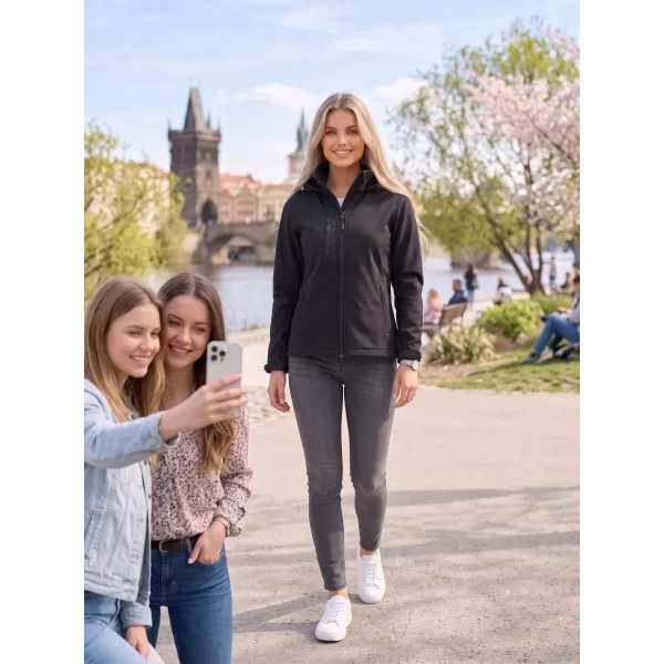  Ženska softshell jakna ALTISPORT NoPrint NP/ALW945 EBANOVINA SIVA 