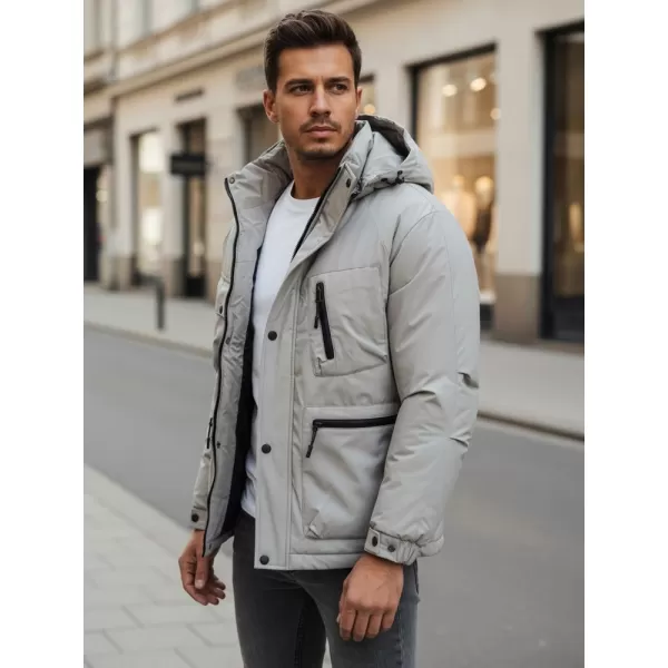  Muška jakna DSTREET TX5107 BIJELA 