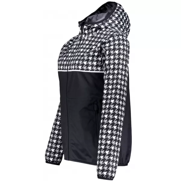  Ženska vrhunska softshell jakna ALTISPORT VOJ/ALW048JACK01 CRNO-BIJELO 