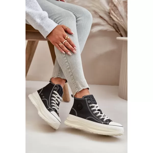  Ženske tenisice BIG STAR OO274068 BLACK Big Star Shoes 