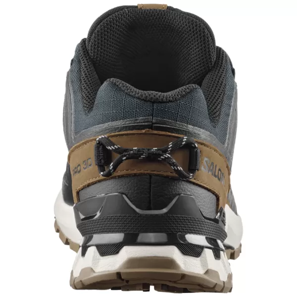  Muške cipele SALOMON XA PRO 3D V9 GTX LIFELONG M L47963800 CRNA/KOJOT SMEĐA/LED OD VANILIJE 