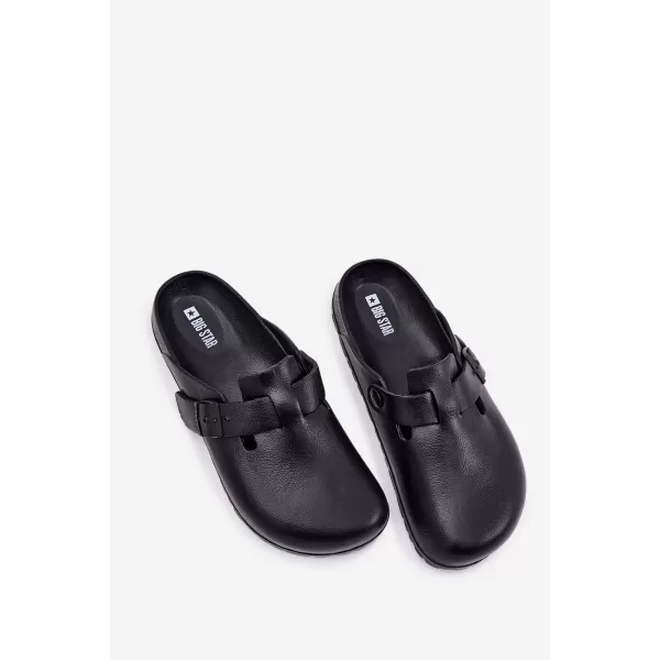  Muške papuče BIG STAR RR174A022 BLACK Big Star Shoes 