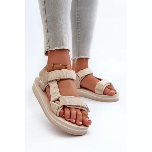  Ženske cipele BIG STAR NN274A535 BEŽ Big Star Shoes 