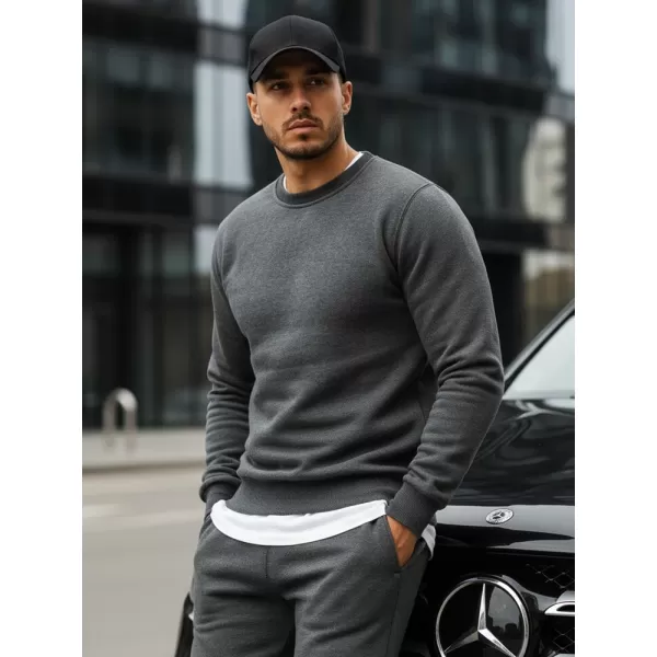  Muški sweatshirt DSTREET BX2405 TAMNOSIVA 