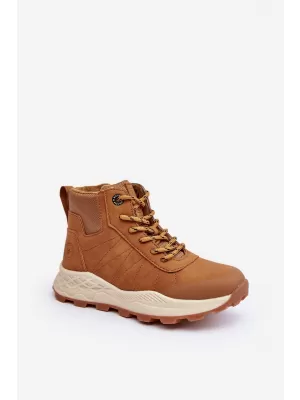 Dječje zimske cipele BIG STAR MM374202 CAMEL Big Star Shoes