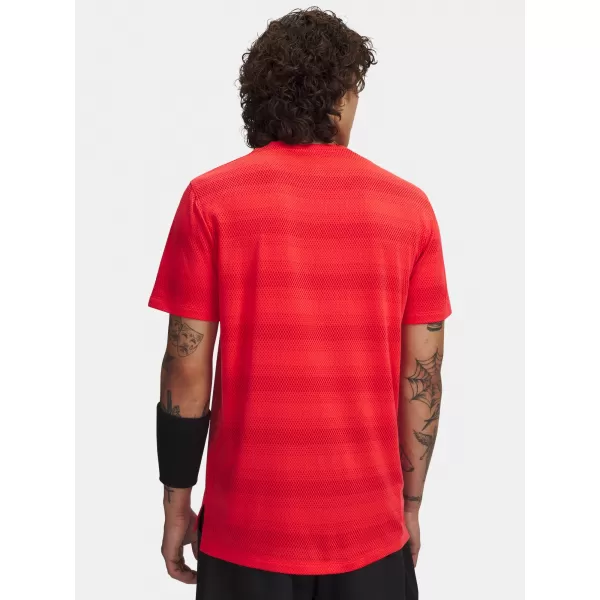 Muška majica kratkih rukava UNDER ARMOUR 6009517-713 CRVENA 