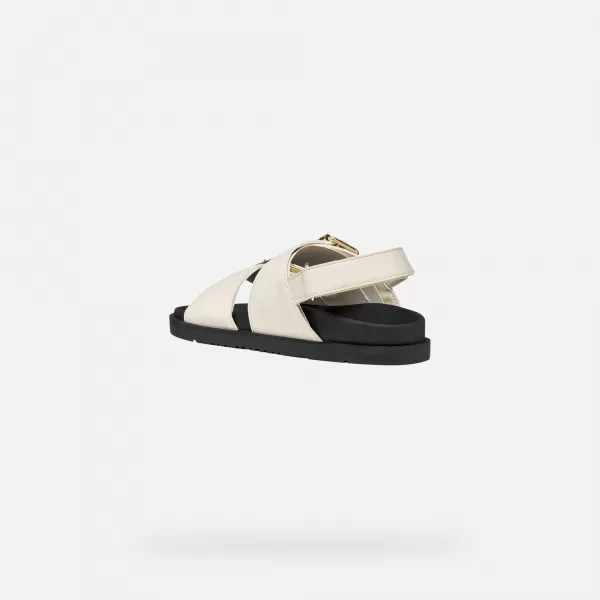  Sandale za djevojčice GEOX SANDAL FOAMMENTERA J65P0A000BCC1058 KREMASTI 