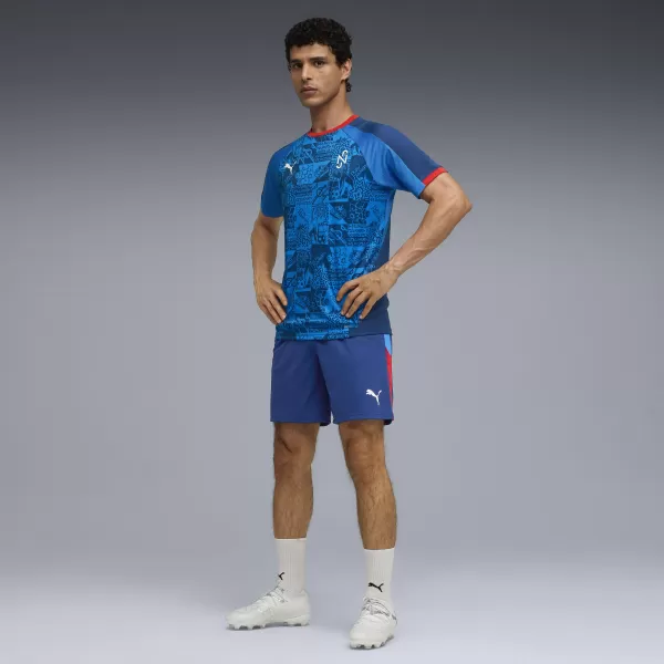  Funkcionalna muška majica PUMA NEYMAR JR PLAYMAKER JERSEY 660314-10 BLAZING BLUE/ PLAMEN PLAVA/PUMA BIJELA/ULTRA 
