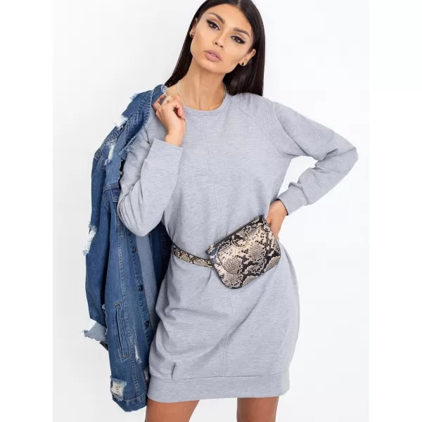  Haljina BASIC FEEL GOOD RV-TU-5184.93P SIVA 