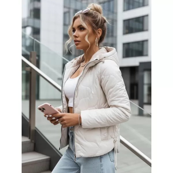  Ženska jakna DSTREET TY3582 BIJELA 