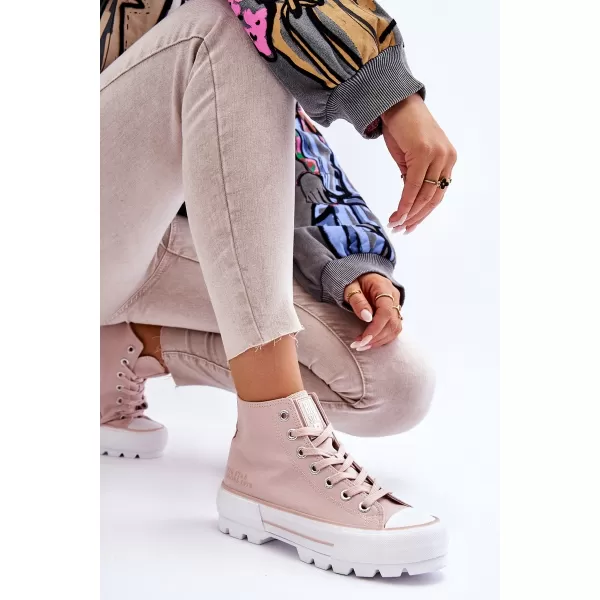  Ženske tenisice BIG STAR LL274157 NUDE Big Star Shoes 