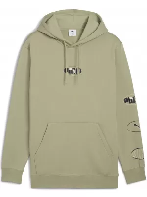 Muški sweatshirt PUMA ESS LOGO LAB HOODIE 688180-82 LUX VOJSKA
