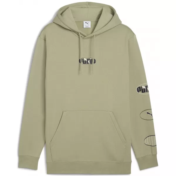  Muški sweatshirt PUMA ESS LOGO LAB HOODIE 688180-82 LUX VOJSKA 
