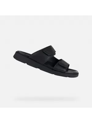 Muške papuče GEOX XAND 2S G002593 CRNA