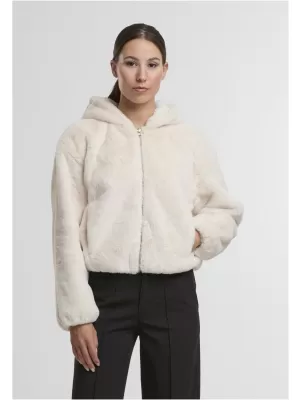 Ženski sweatshirt URBAN CLASSICS TB7934 BIJELI PIJESAK