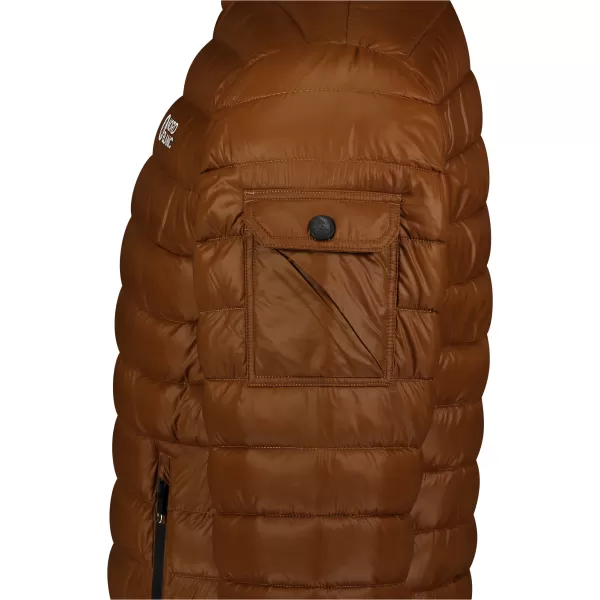  Muška prošivena jakna NORDBLANC BURROW NBWJM8261 PUŠTÍKOVA SMEĐA 