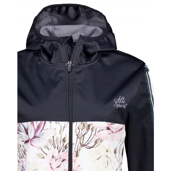  Ženska vrhunska softshell jakna ALTISPORT VOJ/ALW008JACK01 CRNA 