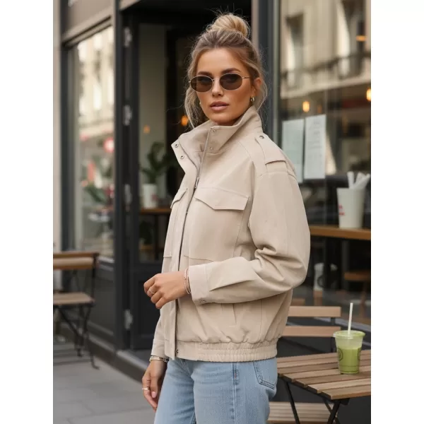  Ženska jakna DSTREET TY5653 BEŽ 