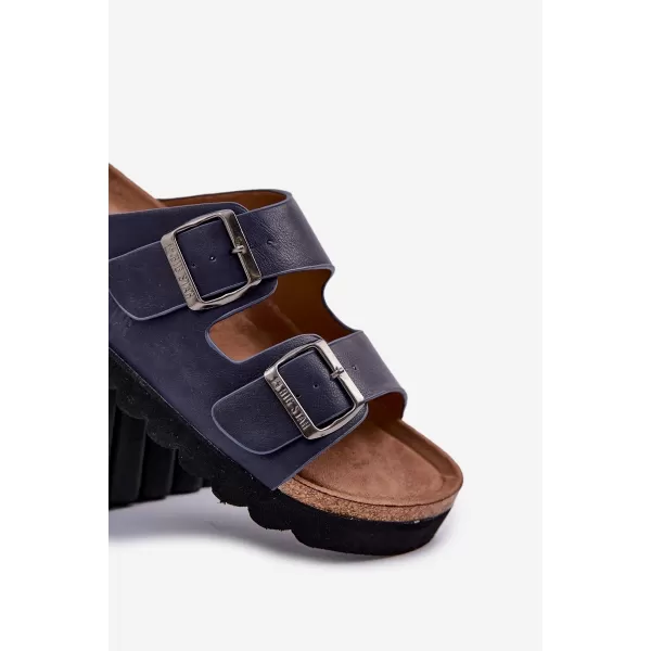  Muške papuče BIG STAR NN174530 BLUE Big Star Shoes 