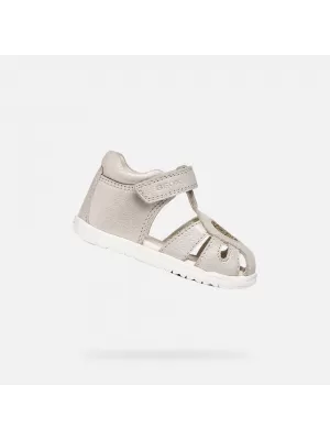 Prvi koraci djevojaka GEOX SANDAL MACCHIA B654WA0MAEWC0262 SIVA