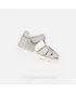 Prvi koraci djevojaka GEOX SANDAL MACCHIA B654WA0MAEWC0262 SIVA