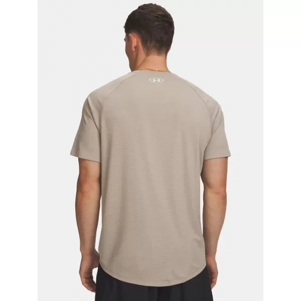  Muška majica kratkih rukava UNDER ARMOUR UA TECH TEXTURED SS 1382796-203 SMEĐA 