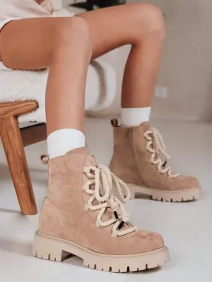 Ženske cipele DSTREET ZY1263 BEŽ