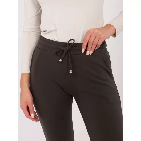  Ženske trenirke BASIC FEEL GOOD RV-DR-5040.02X TAMNI KAKI 
