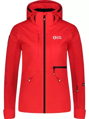 Ženska skijaška jakna NORDBLANC AVEN NBWJL8126 CRVENA