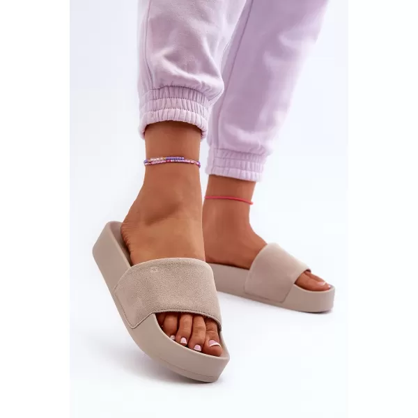  Ženske cipele BIG STAR NN274A671 BEŽ Big Star Shoes 