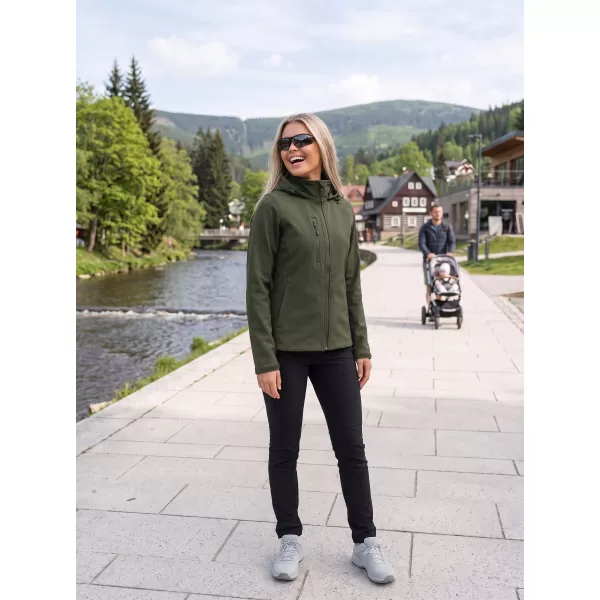  Ženska softshell jakna ALTISPORT NoPrint NP/ALW945 VOJNOG 