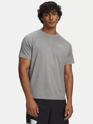 Muška majica kratkih rukava UNDER ARMOUR TECH TEXTURED SS 1382796-709 ZELENA