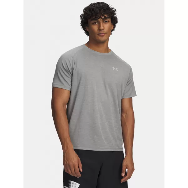  Muška majica kratkih rukava UNDER ARMOUR TECH TEXTURED SS 1382796-709 ZELENA 