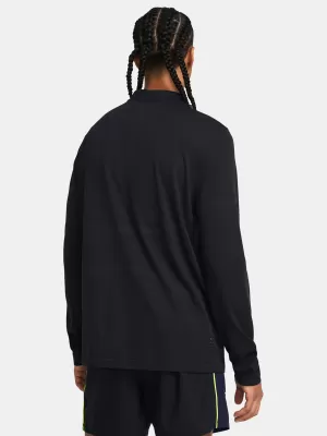 Muška majica kratkih rukava UNDER ARMOUR VANISH ELITE SEAMLESS 1/4 ZP 1382798-001 CRNA