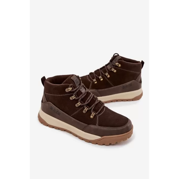  Muške cipele BIG STAR SS174263 BROWN/BEIGE Big Star Shoes 