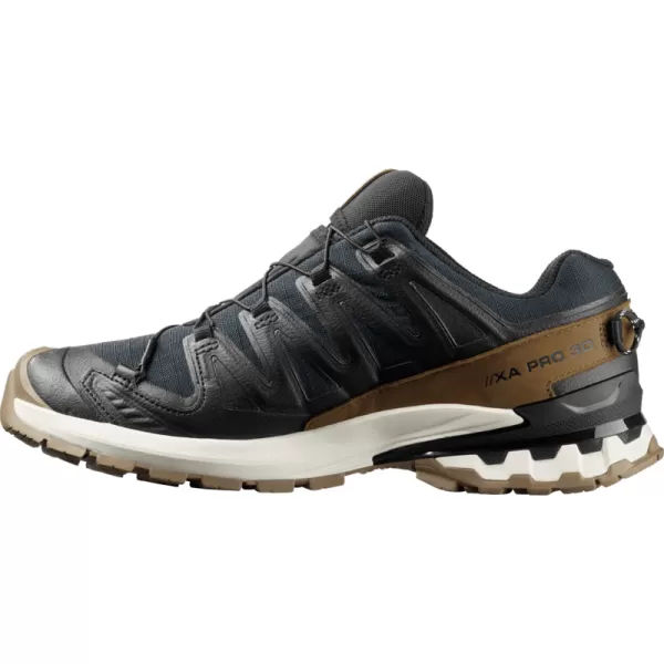 Muške cipele SALOMON XA PRO 3D V9 GTX LIFELONG M L47963800 CRNA/KOJOT SMEĐA/LED OD VANILIJE 