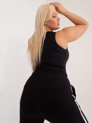 Ženske trenirke BASIC FEEL GOOD RV-DR-6643.95 NOIR