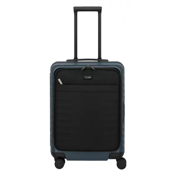  Putni kofer TITAN Overseas S Front pocket PONOĆNO PLAVA 