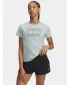 Ženska majica kratkih rukava UNDER ARMOUR W VARSITY SS 6010592-477 PLAVA
