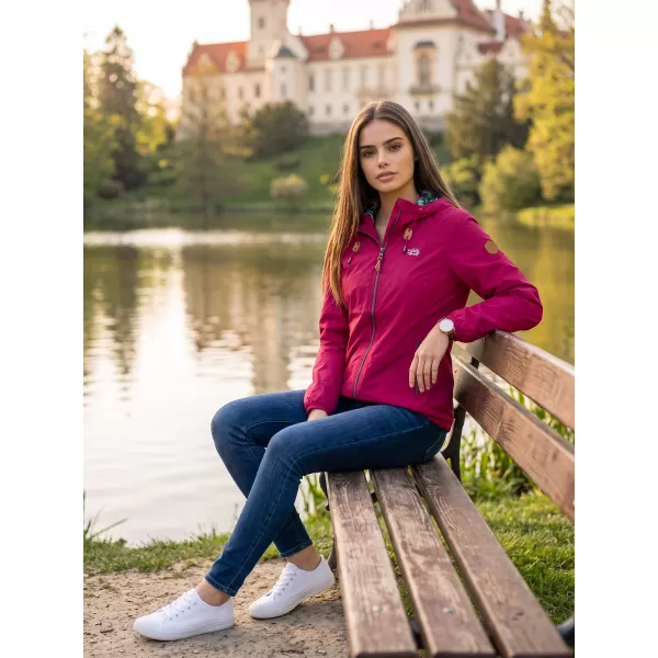  Ženska jakna ALTISPORT HEIDA CRVENA 