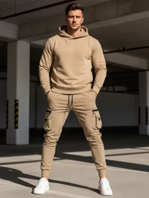 Muške hlače DSTREET UX4157 BEŽ