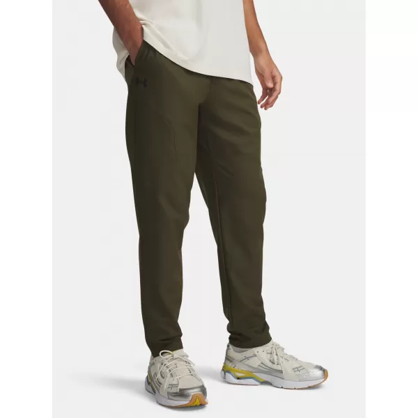 Muške sportske hlače UNDER ARMOUR UA UNSTOPPABLE TAPERED PANTS 6003861-308 ZELENA 