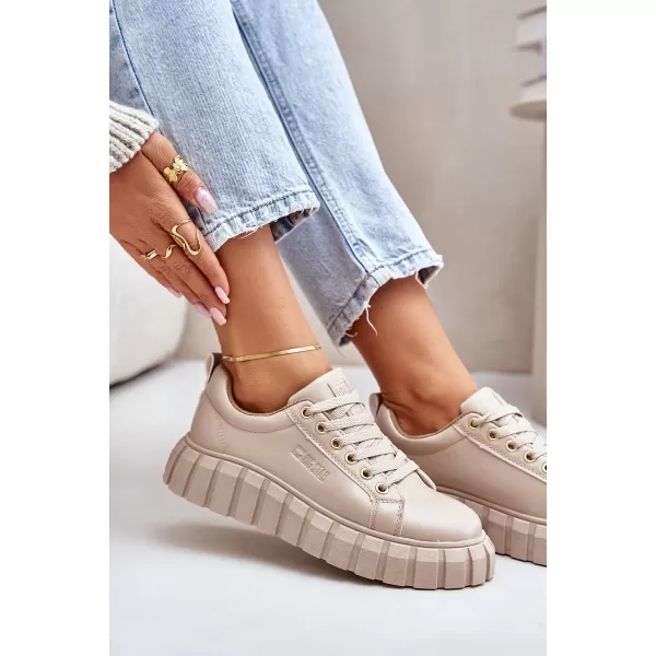  Ženske cipele BIG STAR MM274618 BEŽ Big Star Shoes 