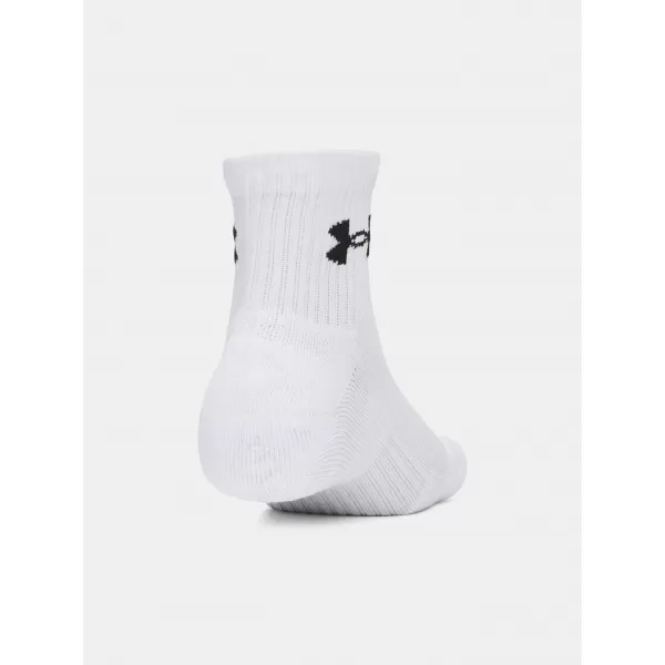  Čarape UNDER ARMOUR PERFORMANCE COTTON 3P QTR 6009686-100 BIJELA 