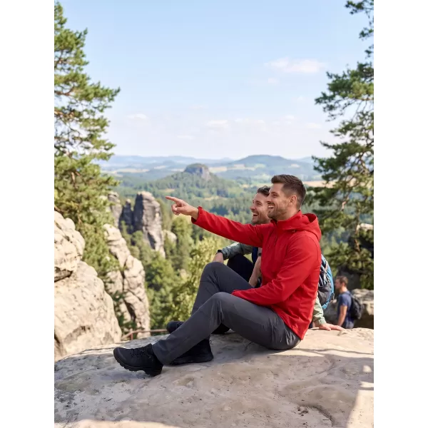  Muška softshell jakna ALTISPORT NoPrint NP/ALM845 CRVENA 
