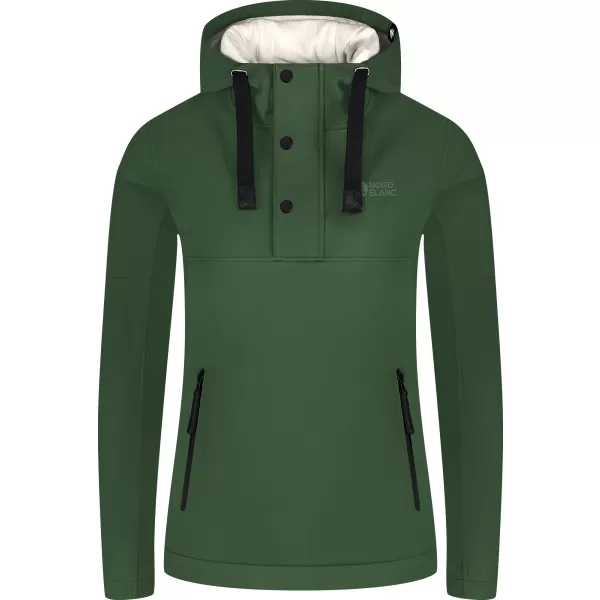  Ženska softshell jakna NORDBLANC SHOAL NBSSL8341 ZELENA 
