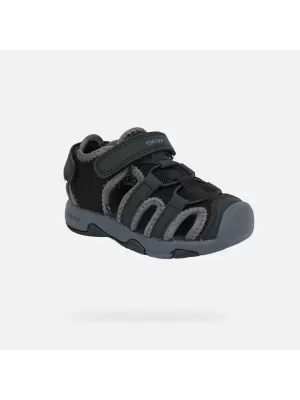 Sandale za dječake GEOX MULTY B650FA05014C9999 CRNA