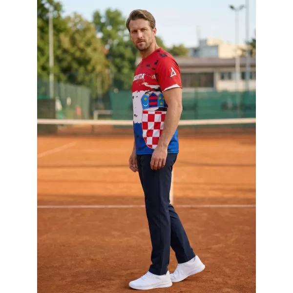  Muška premium majica ALTISPORT VOJ/ALM036HR/TR01 HRVATSKA 