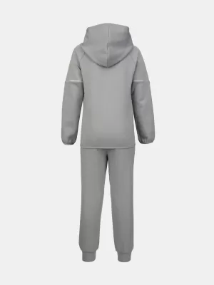 Dječački komplet UNDER ARMOUR UA DOUBLE KNIT FZ SET UAFII1NE-053 SIVA