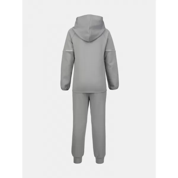  Dječački komplet UNDER ARMOUR UA DOUBLE KNIT FZ SET UAFII1NE-053 SIVA 